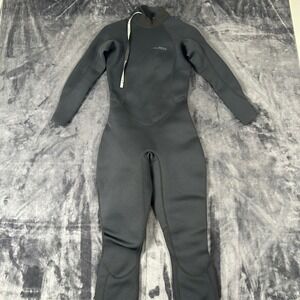 Dark Lightning Wetsuit Womens 4 Black Full Body Neoprene Long Sleeve Surf Dive